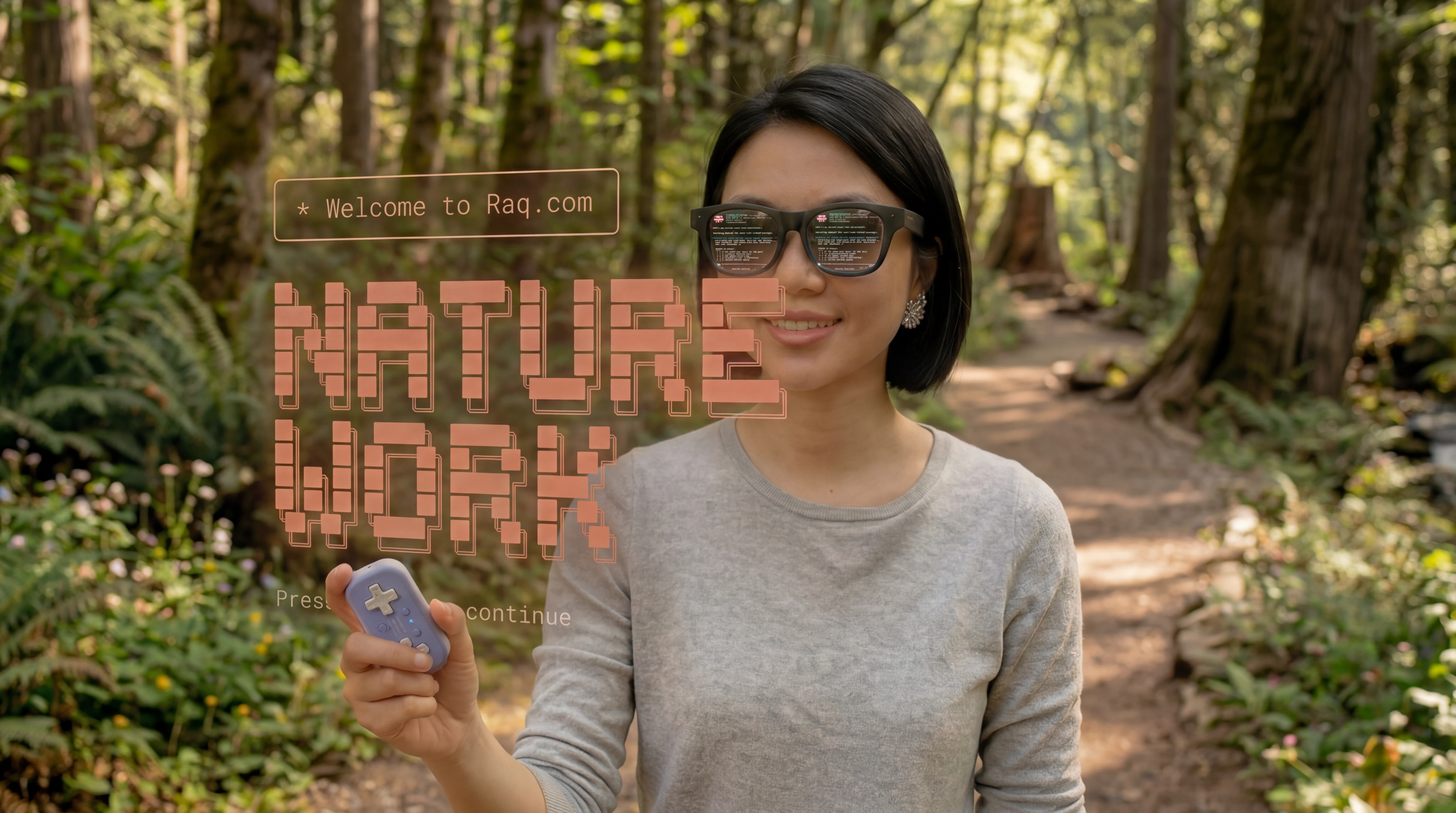 Nature Work: Walk While Your Agents Work