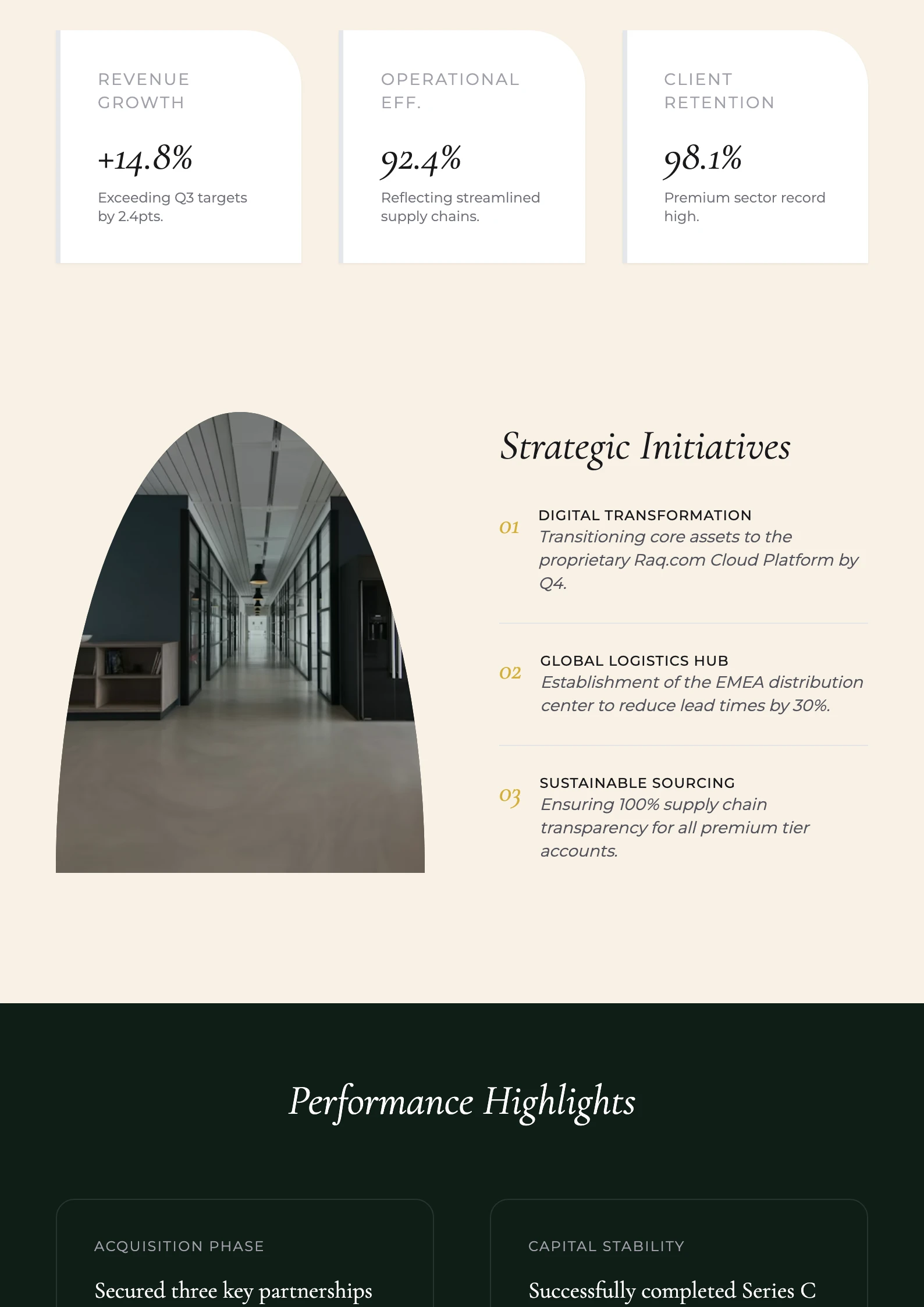 Elegant Corporate - Page 2