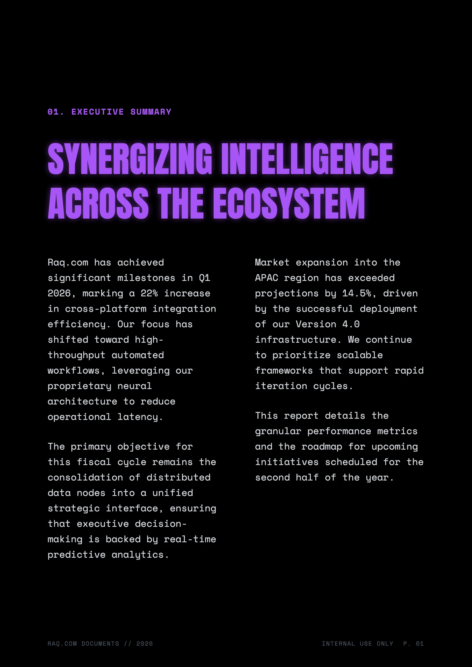 Modern Corporate Mono - Page 2