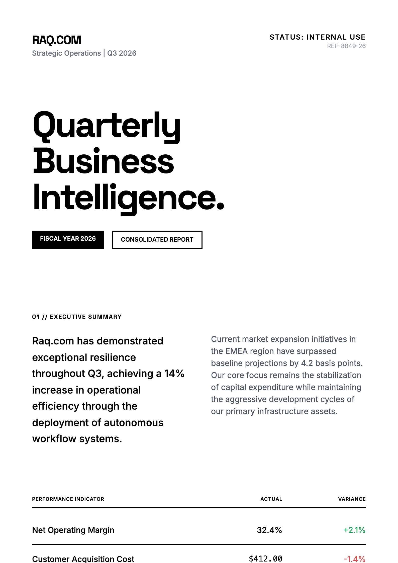 Modern Minimal Executive 8