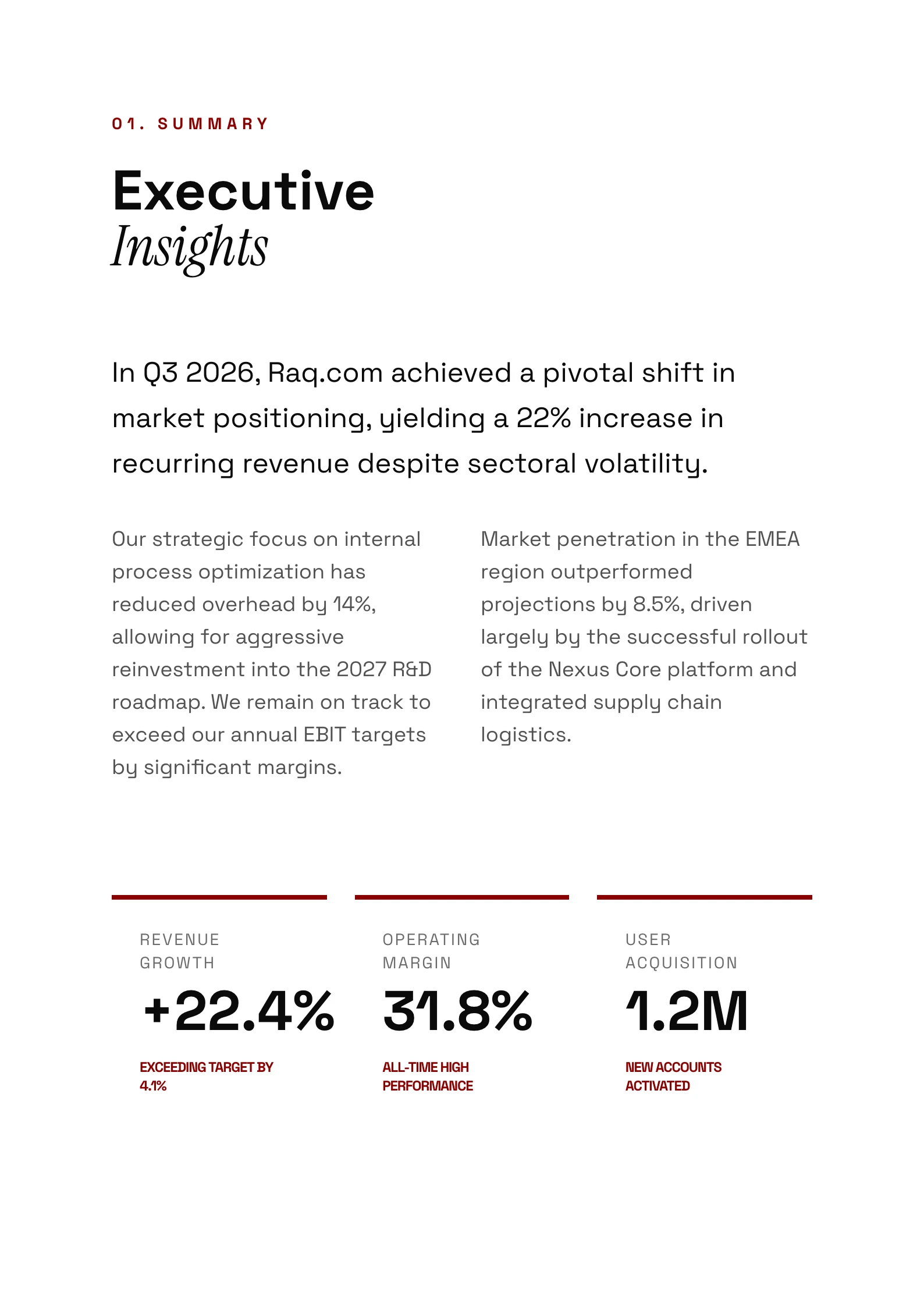 Modern Minimalist Corporate - Page 2