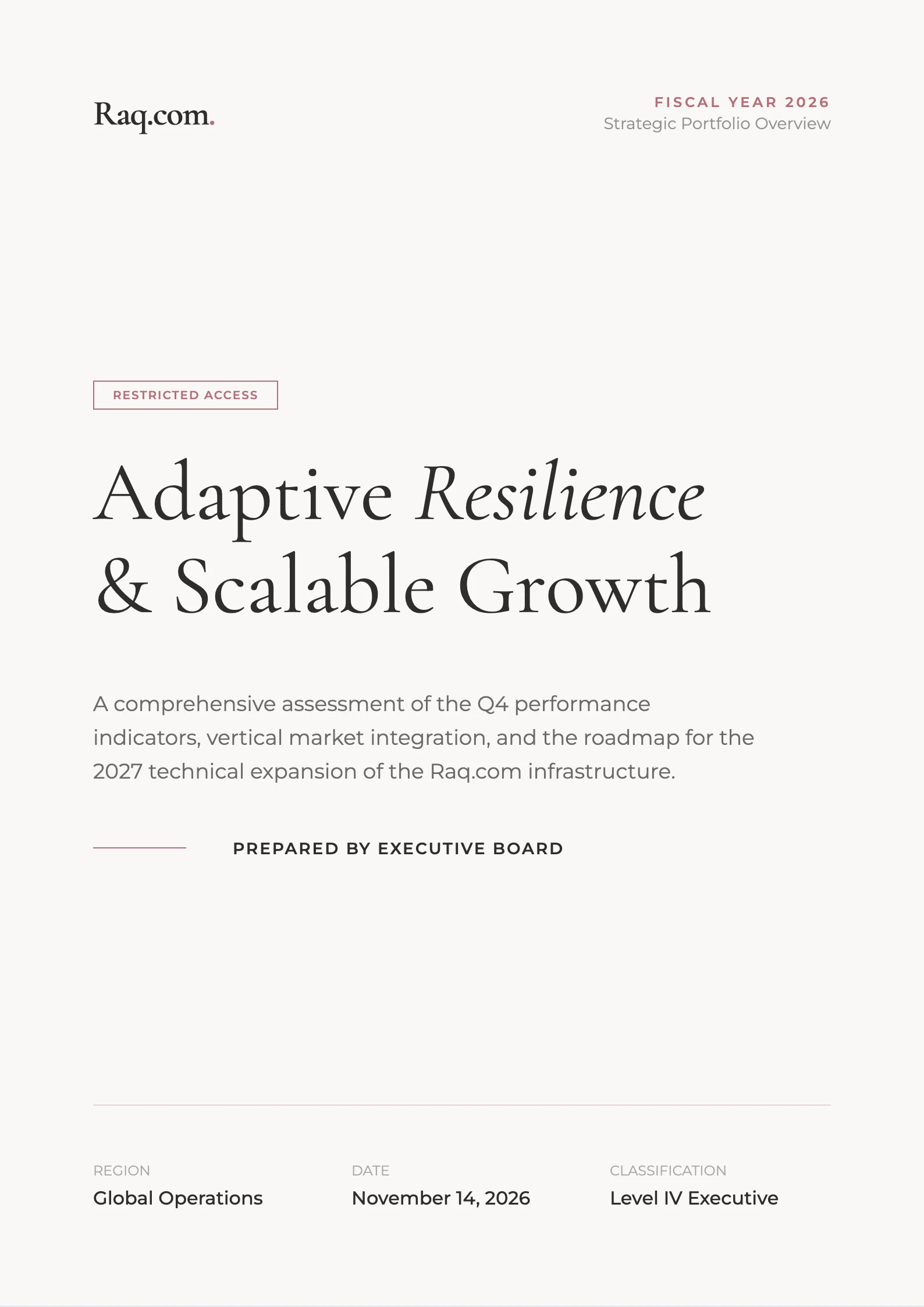 Modern Minimalist Executive 5