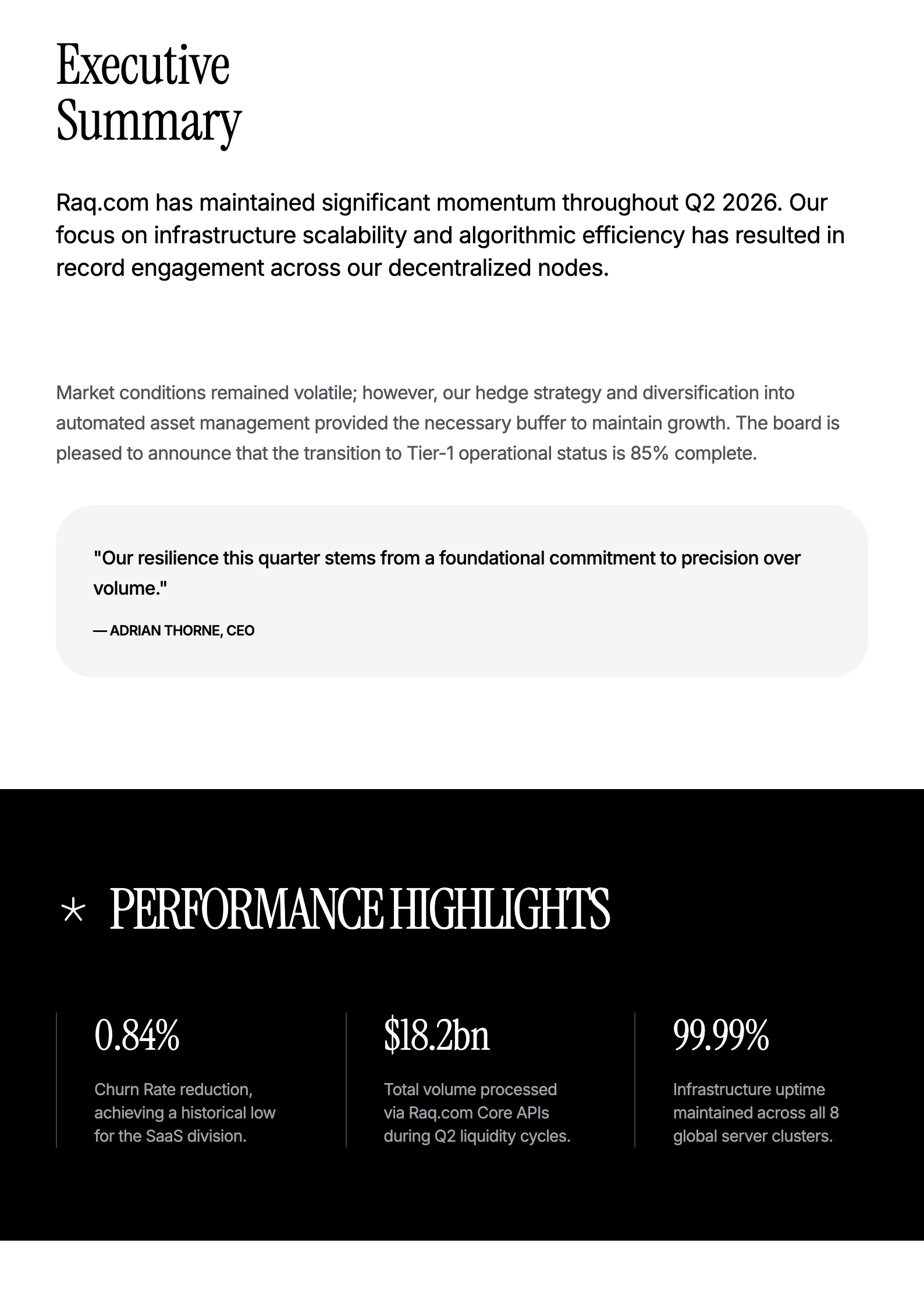 Modern Minimalist Report - Page 2